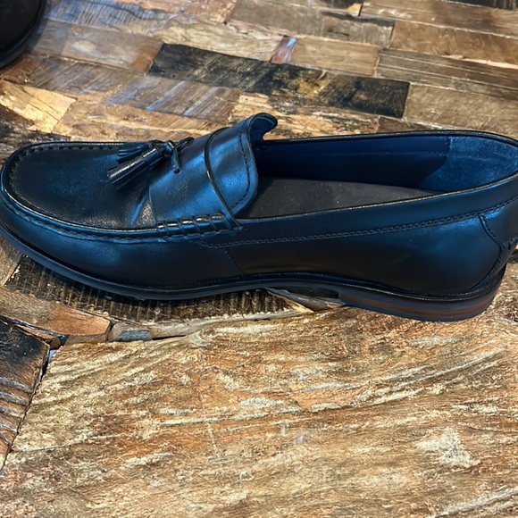 Cole Haan black leather Pinch Tassel Maine Classic loafer size 9 New without box main image 6